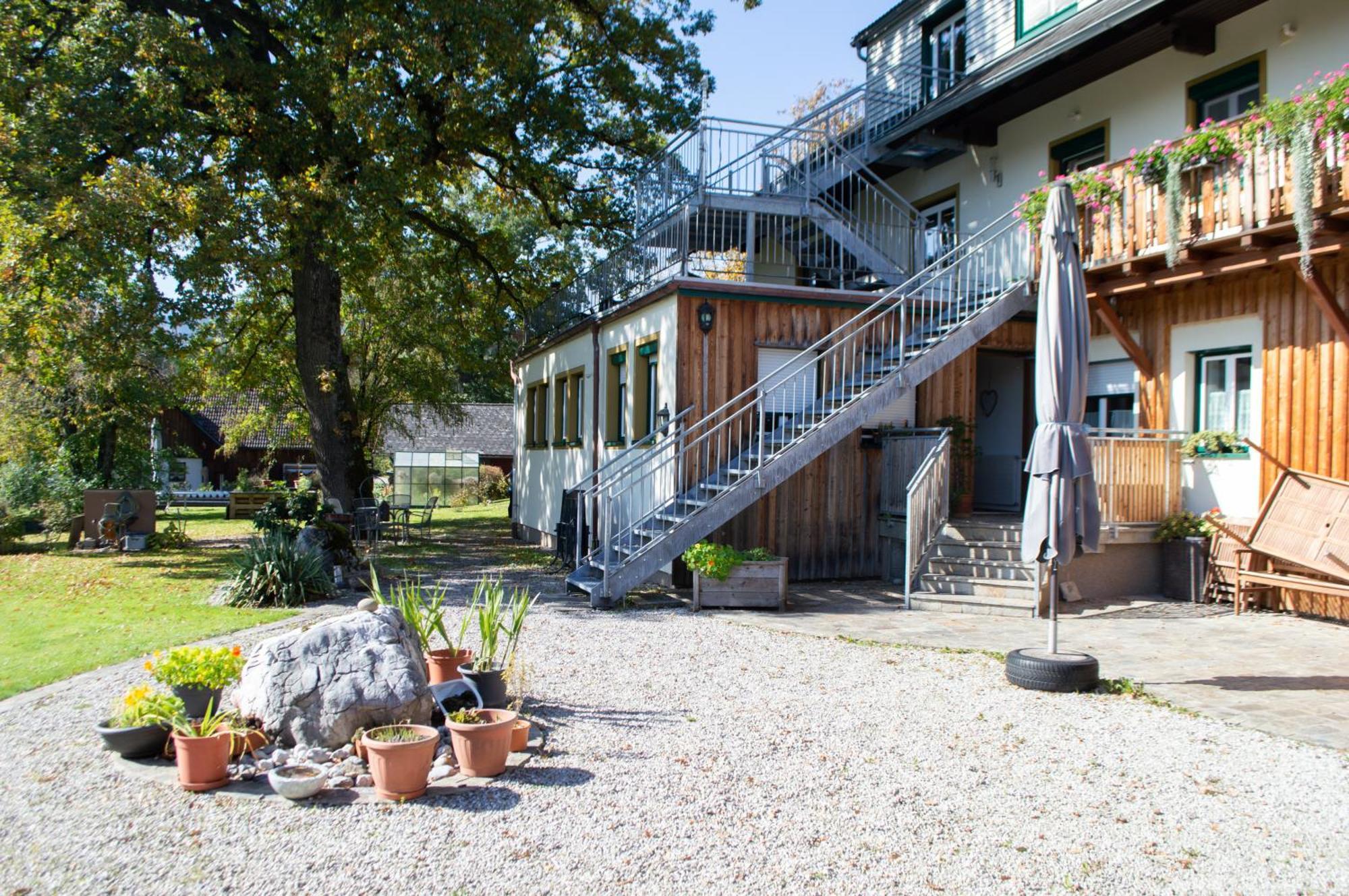 Pension Schindlau Scharnstein エクステリア 写真
